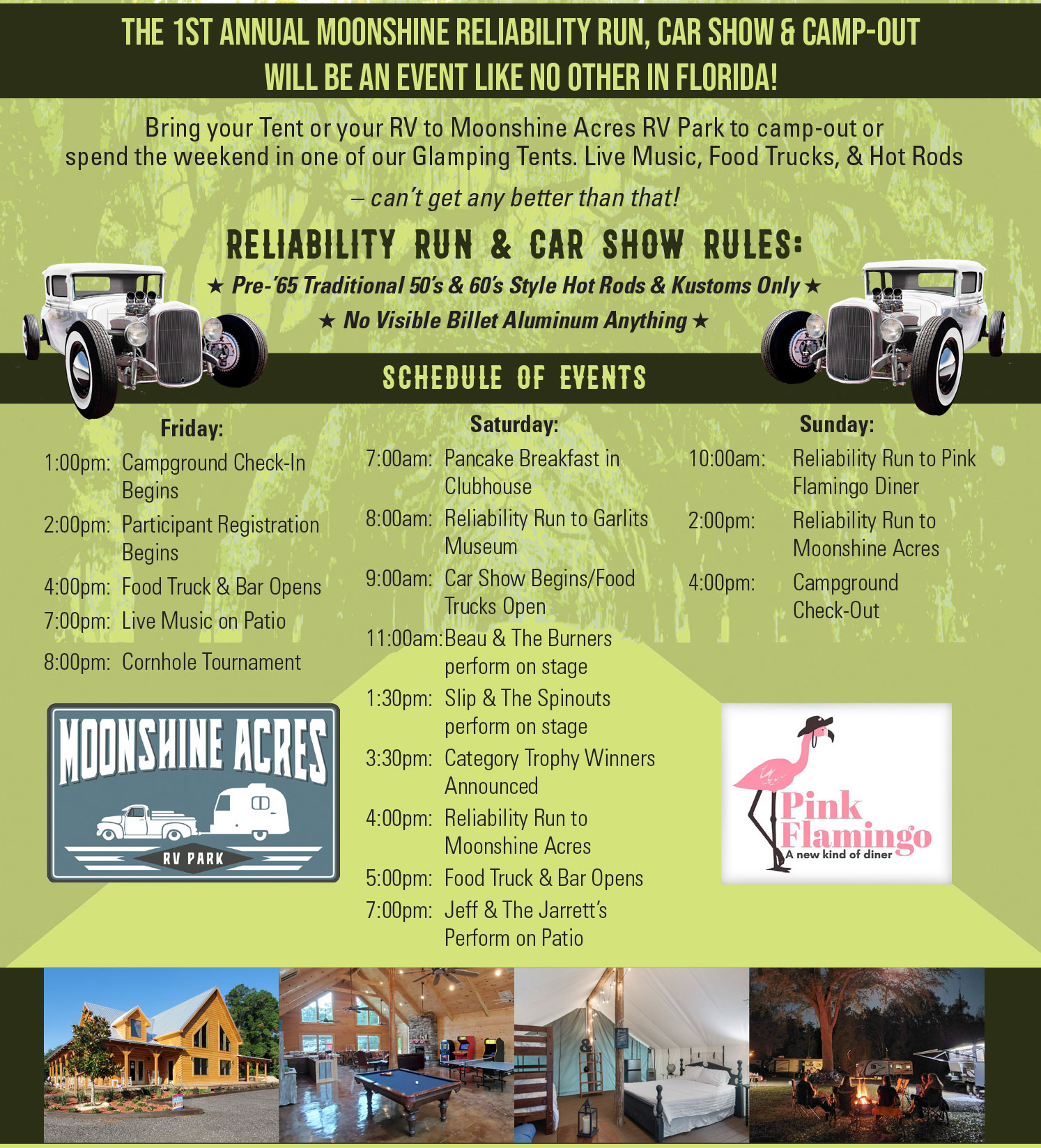 Moonshine Reliability Run Car Show & Camp Out